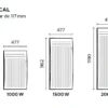 Thermor Emotion 4 Vertical 1000W